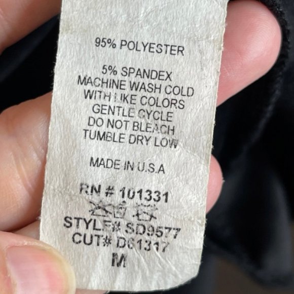 CHARLOTTE RUSSE | Black and Purple Floral Maxi Dress with Sheer Back | Size M - Picture 7 of 9